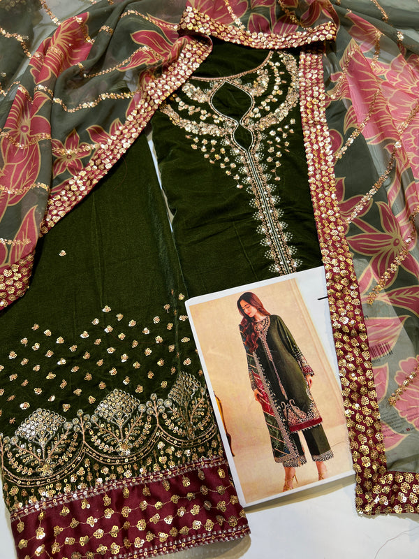 JAZMINE VELVET GREEN