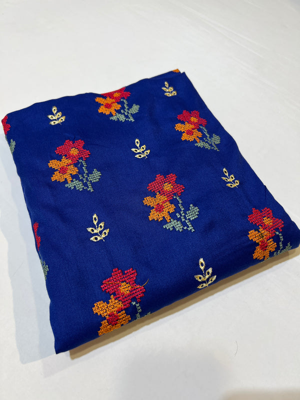 2 P DHANAK EMBROIDED