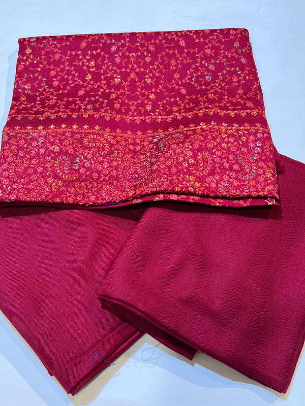 KASHMIRI KACHA TANKA PASHMINA VOOL 3 PC