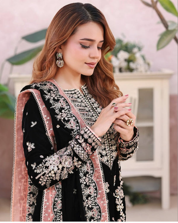 ANEELAS VELVET BLACK