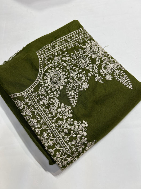 2 P DHANAK EMBROIDED